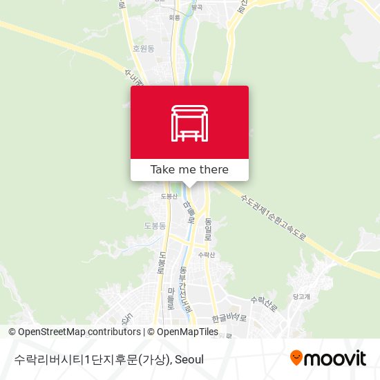 수락리버시티1단지후문(가상) map