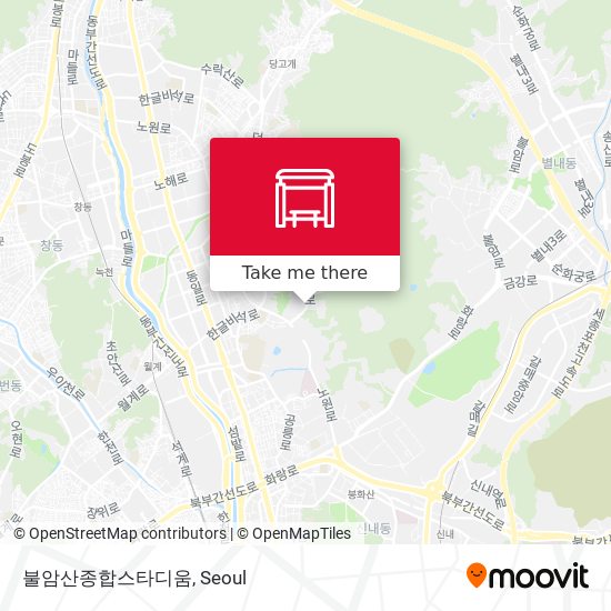 불암산종합스타디움 map