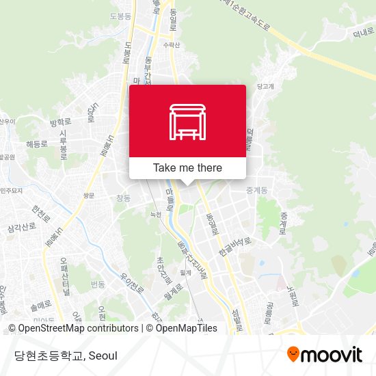 당현초등학교 map