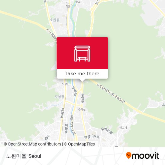 노원마을 map