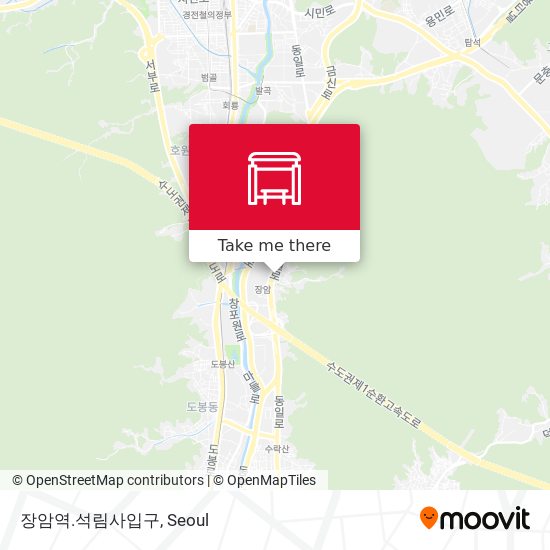 장암역.석림사입구 map