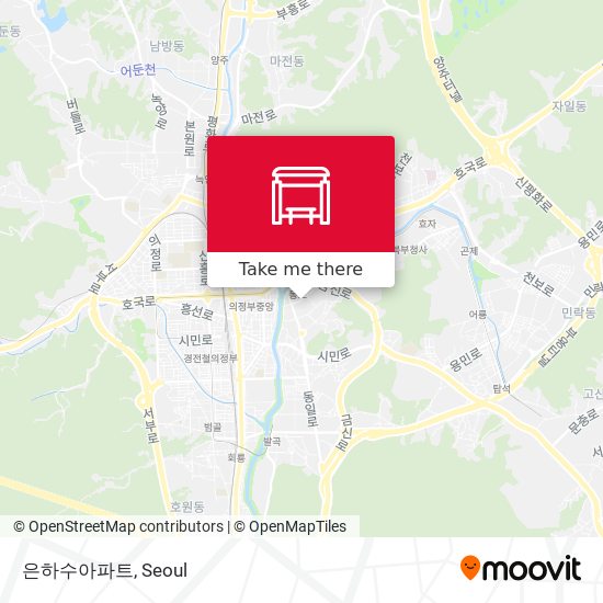 은하수아파트 map