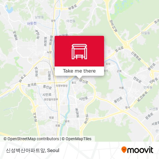 신성벽산아파트앞 map