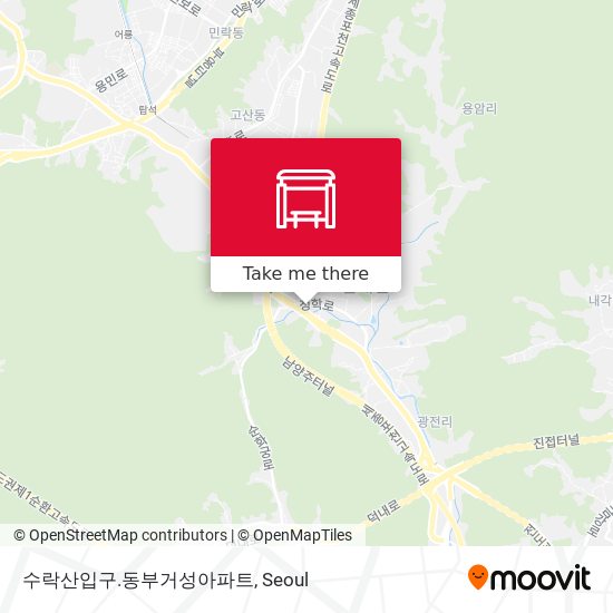 수락산입구.동부거성아파트 map