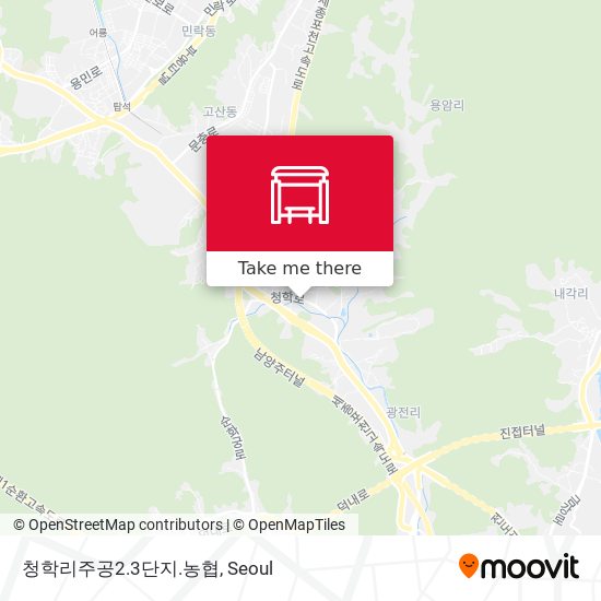 청학리주공2.3단지.농협 map