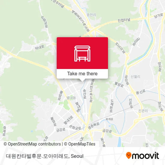 대원칸타빌후문.모아미래도 map