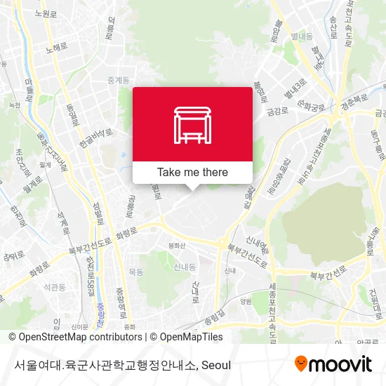 서울여대.육군사관학교행정안내소 map