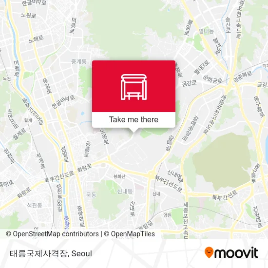 태릉국제사격장 map
