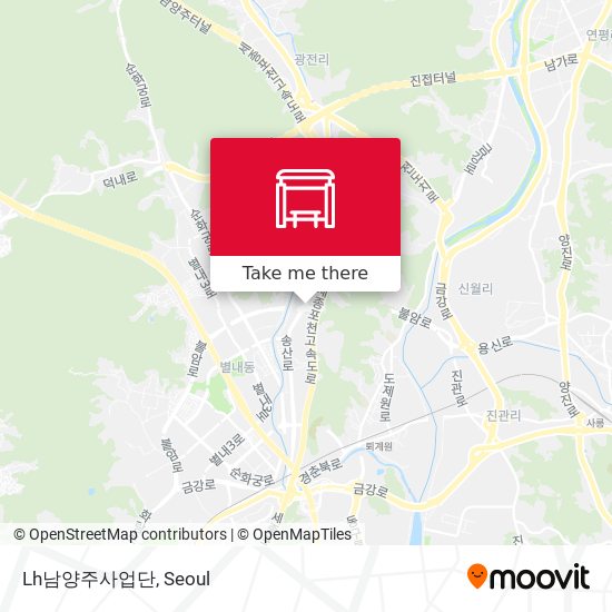 Lh남양주사업단 map