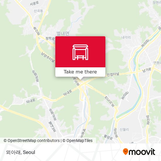 뫼아래 map