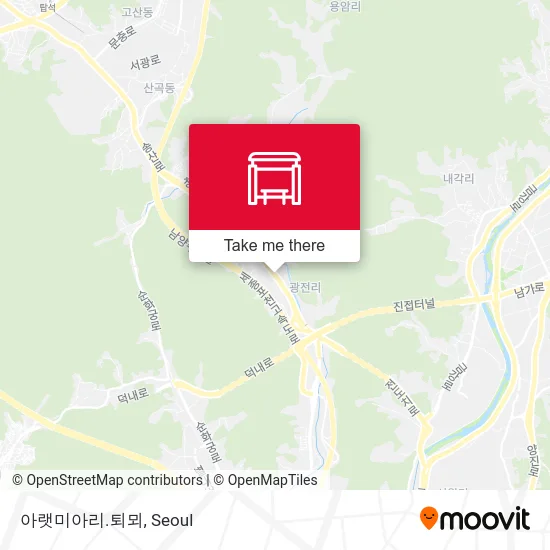 아랫미아리.퇴뫼 map