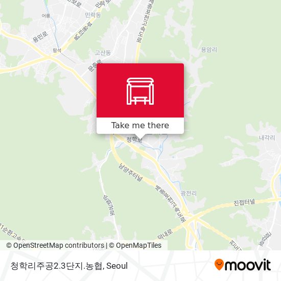청학리주공2.3단지.농협 map