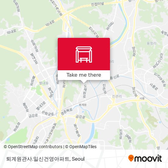 퇴계원관사.일신건영아파트 map