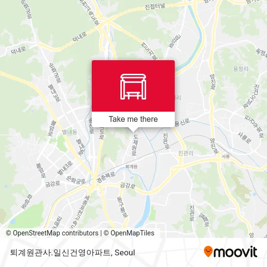 퇴계원관사.일신건영아파트 map