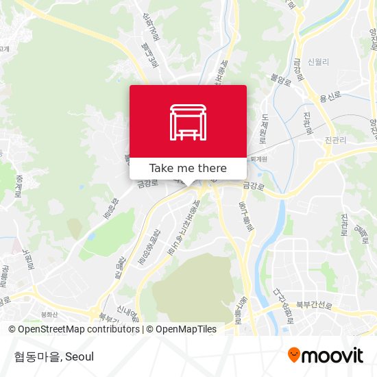 협동마을 map