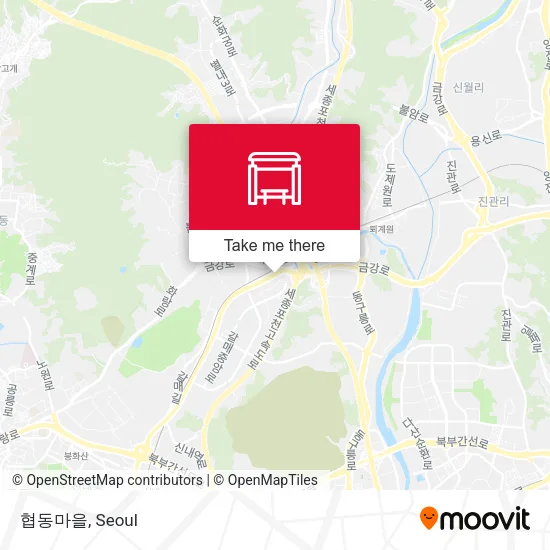 협동마을 map