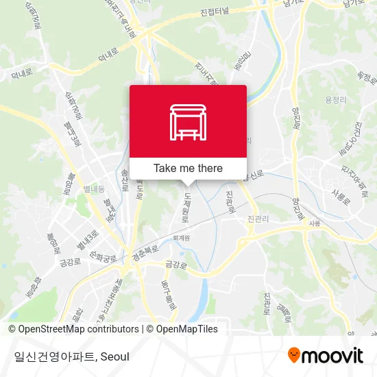 일신건영아파트 map