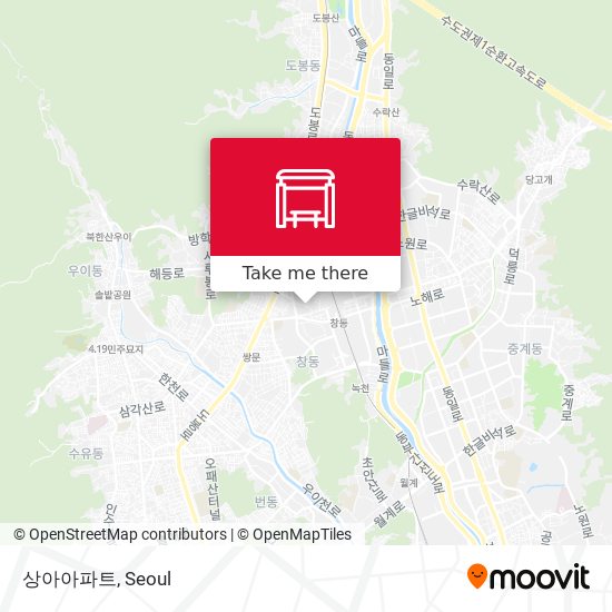 상아아파트 map