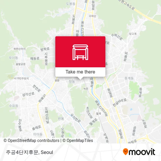 주공4단지후문 map