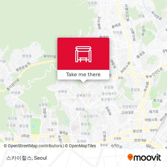 스카이힐스 map