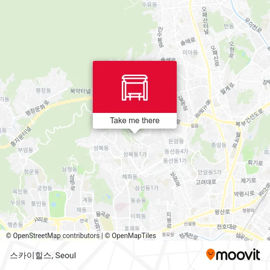 스카이힐스 map