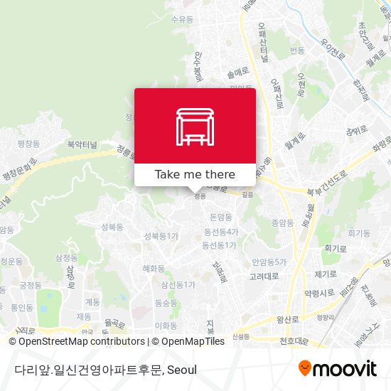 다리앞.일신건영아파트후문 map