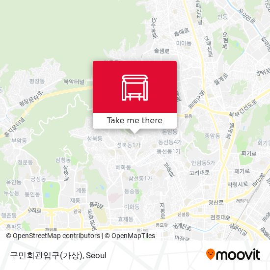 구민회관입구(가상) map