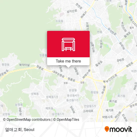 열매교회 map