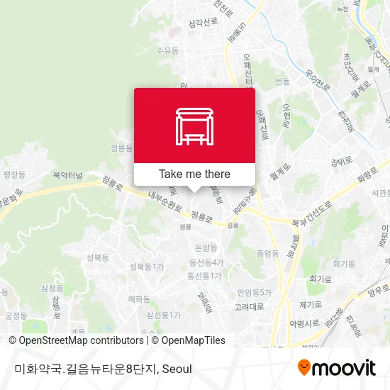 미화약국.길음뉴타운8단지 map