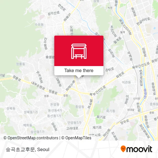 숭곡초교후문 map
