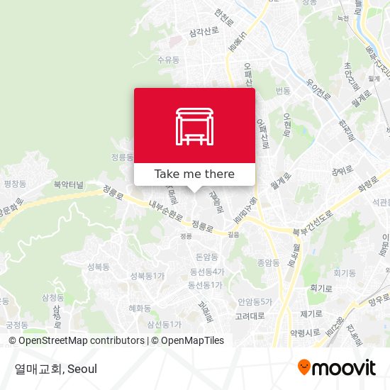 열매교회 map