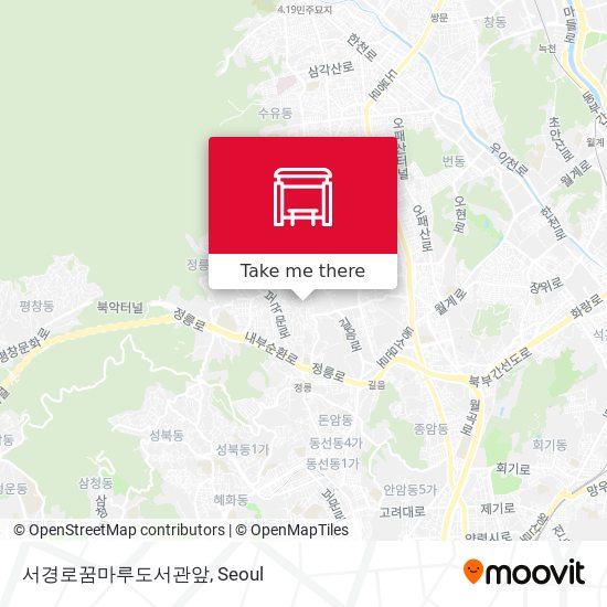 서경로꿈마루도서관앞 map
