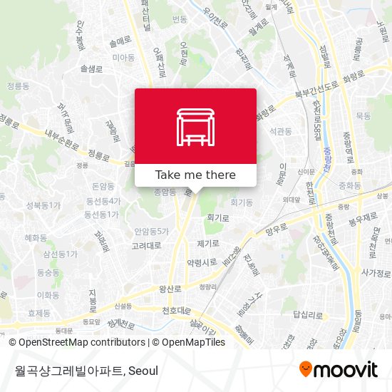 월곡샹그레빌아파트 map