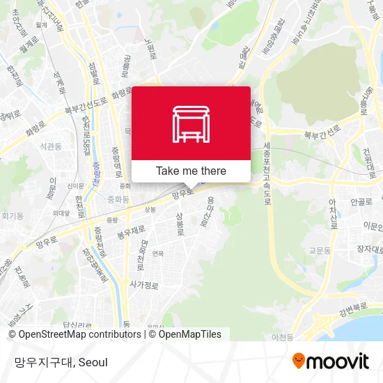 망우지구대 map