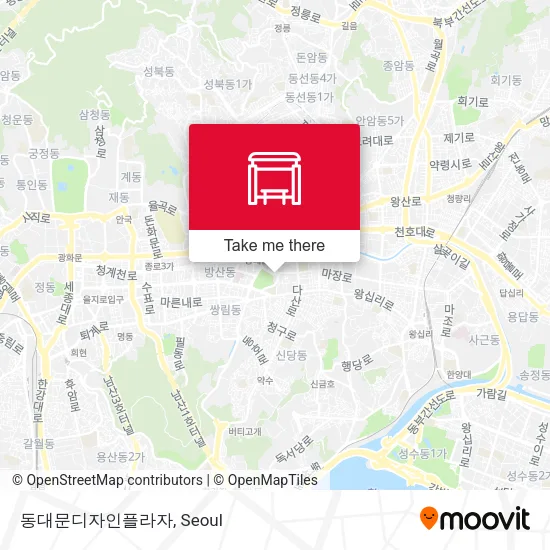 동대문디자인플라자 map