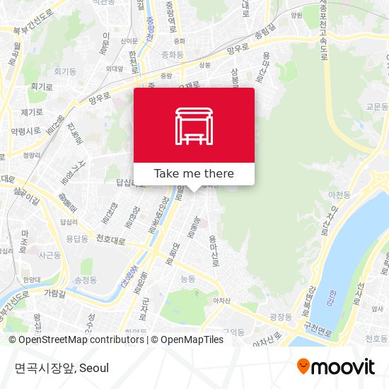 면곡시장앞 map