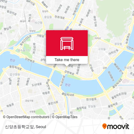 신양초등학교앞 map