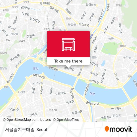 서울숲지구대앞 map