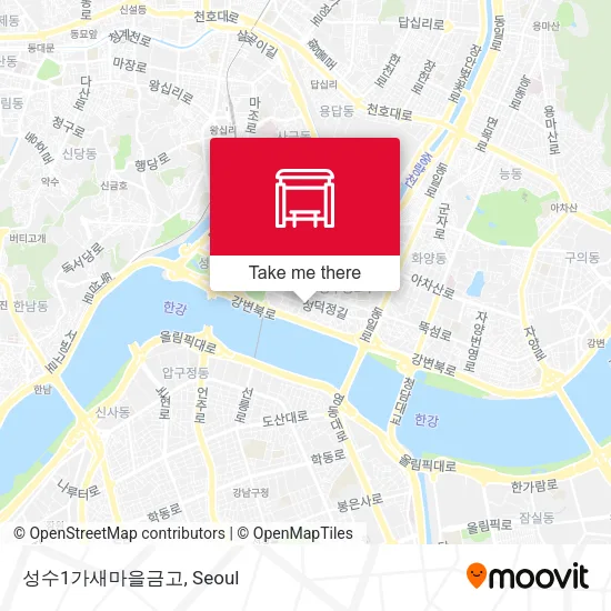 성수1가새마을금고 map
