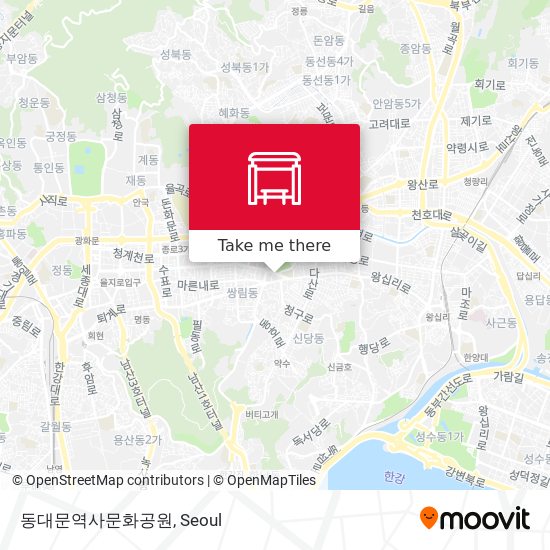 동대문역사문화공원 map