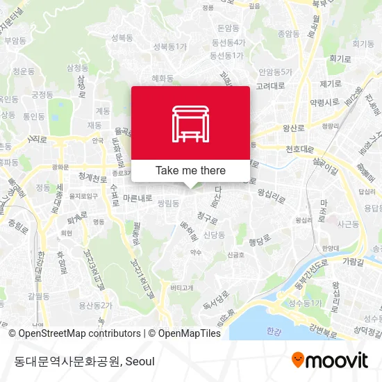 동대문역사문화공원 map