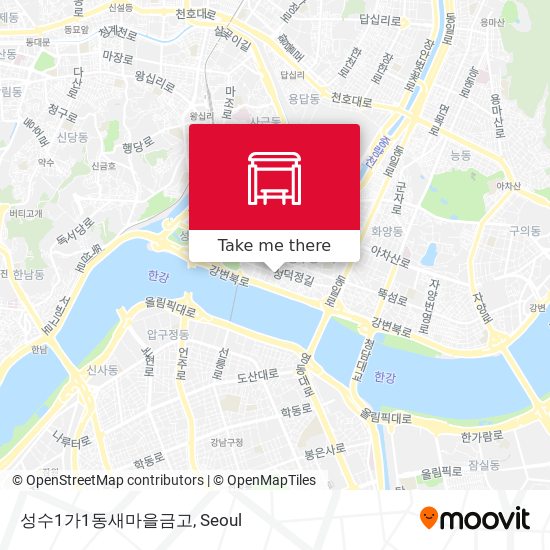 성수1가1동새마을금고 map