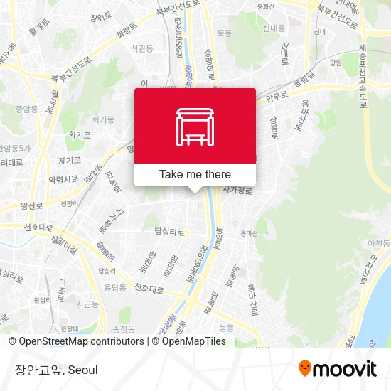 장안교앞 map