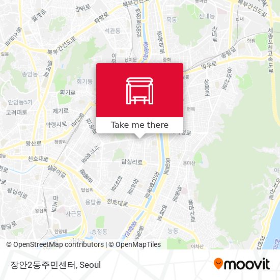 장안2동주민센터 map
