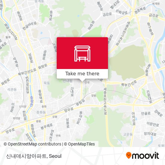 신내데시앙아파트 map