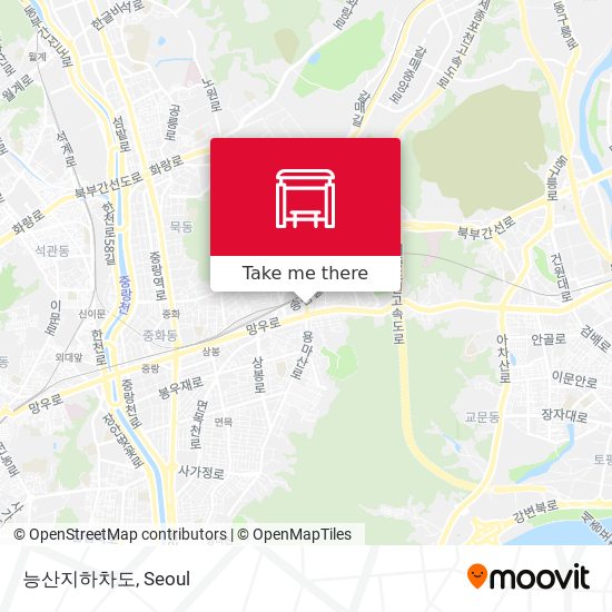 능산지하차도 map