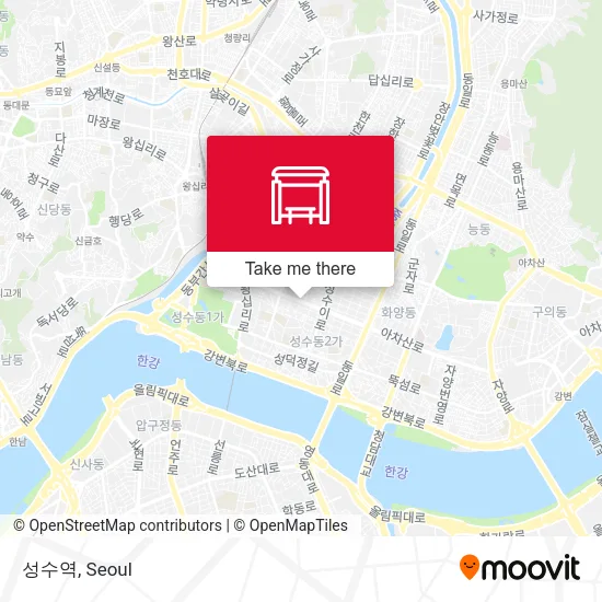 성수역 map
