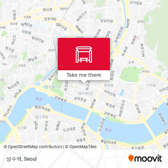 성수역 map