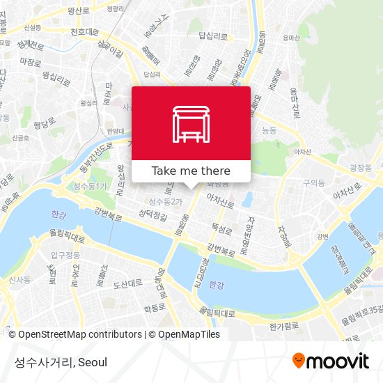 성수사거리 map