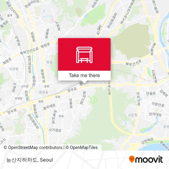 능산지하차도 map